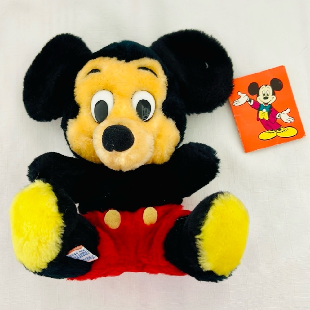 Vintage / New~Bean Bag~Mickey Mouse / Still With Original Tag